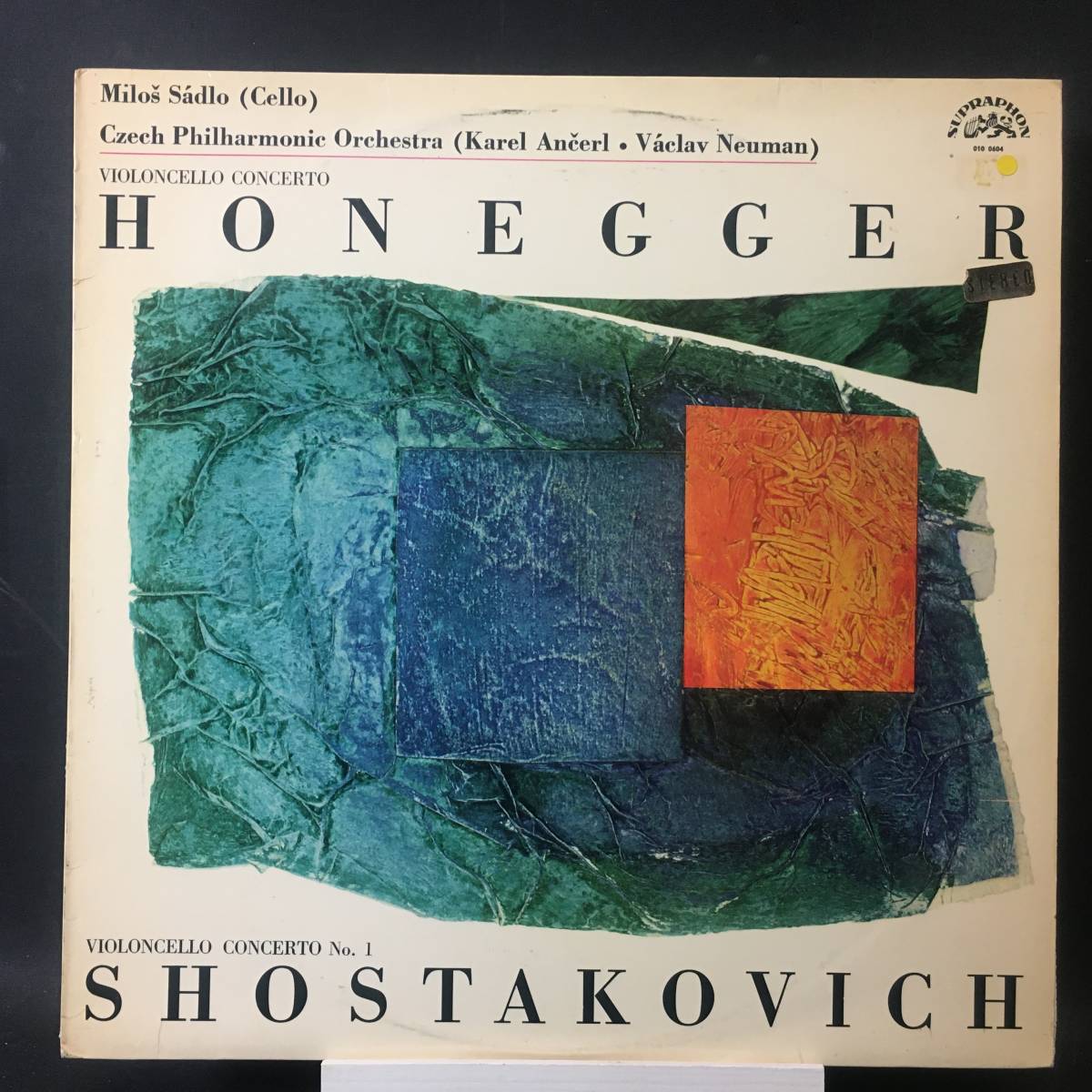 ◆ ストリングス ◆ Honegger ◆ Shostakovich ◆ Supraphon スロバキア盤_画像1
