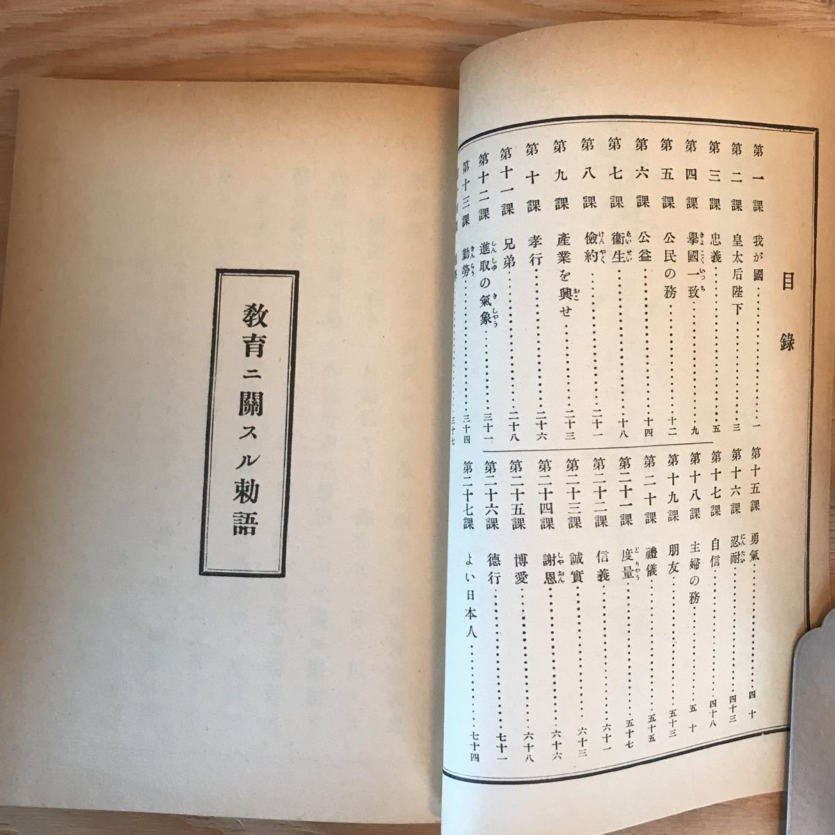 ◎3FBA-200110　レア［尋常小学修身書　5巻　児童用］　皇太子陛下　挙国一致_画像4