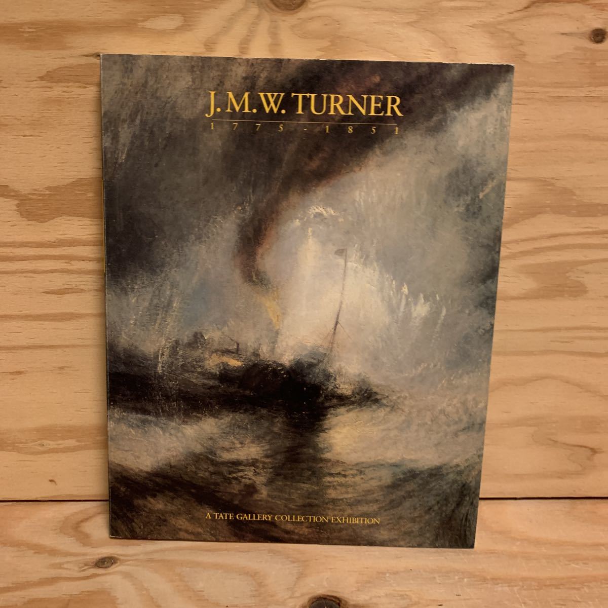 ◎3FKD-200115　レア［ Ｊ.Ｍ.Ｗ. TURNER テート・ギャラリー所蔵　ターナー展　1775-1851］ 海上の漁師たち　蒼ざめた馬に乗った死_画像1