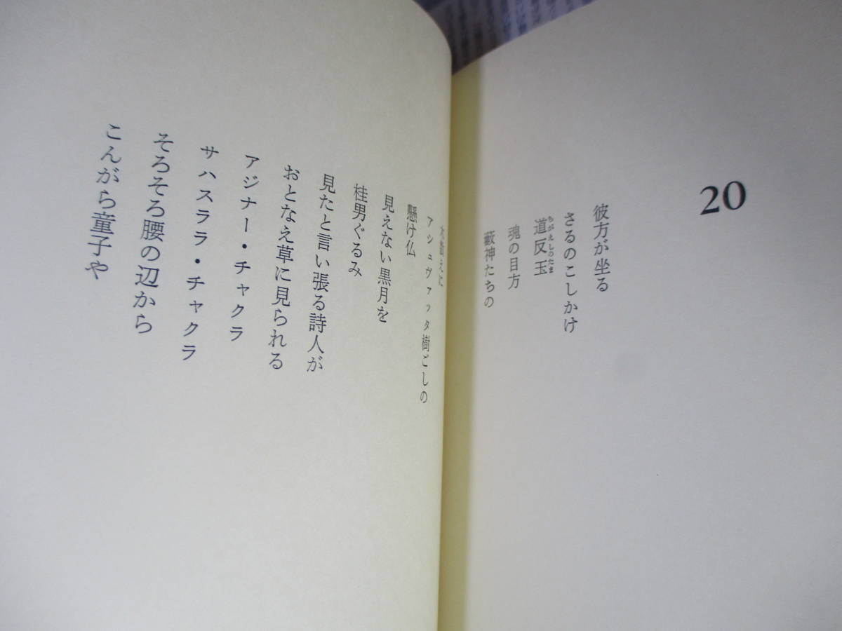 ☆『 詩篇 長編抒情詩』加藤郁乎;思潮社;1974年:初版函帯付;本元パラ付;装幀池田満寿夫*古今東西に張巡らされた触手諧とパロディの抒情詩_画像9