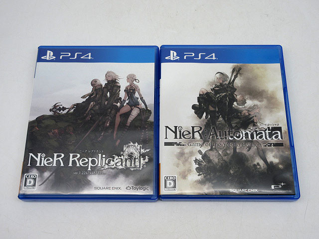 ★sm1781　PS4　ニーアレプリカント&ニーアオートマタ　2本セット　プレステーション4　プレステ4　ゲーム　ソフト　送料無料★