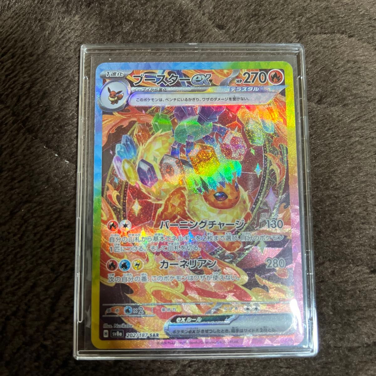 ポケモンカードゲーム テラスタルフェスex ブースターex SAR