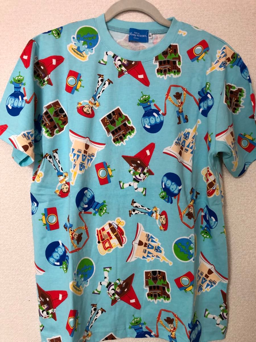 トイストーリー Tシャツ ユニセックス Mサイズ 東京ディズニー トイストーリー Tシャツ ユニセックス Mサイズ 東京ディズニー