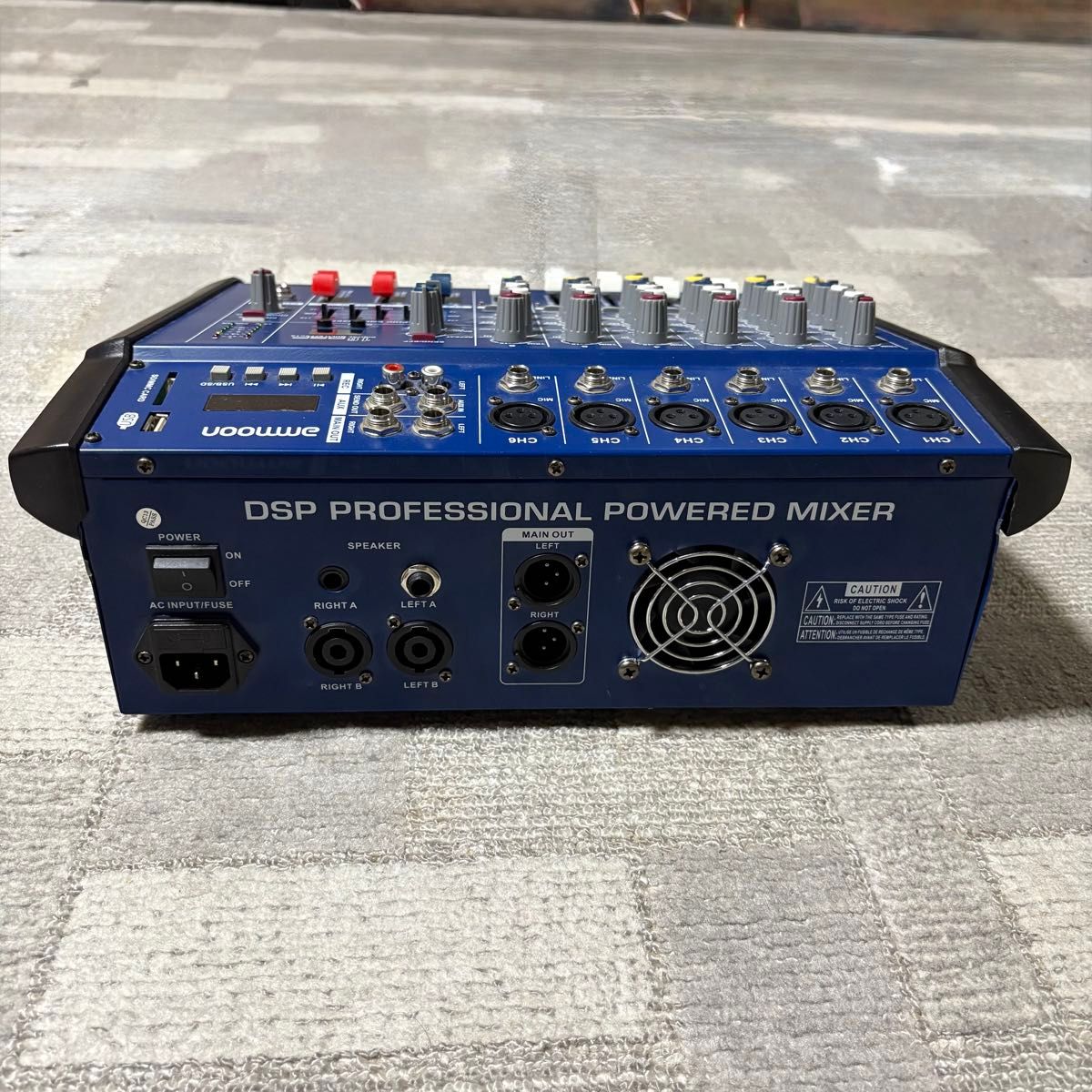 ammoon パワードミキサー 16DSP PROFESSIONAL POWERED MIXER PA ammoon パワードミキサー 16DSP PROFESSIONAL POWERED MIXER PA