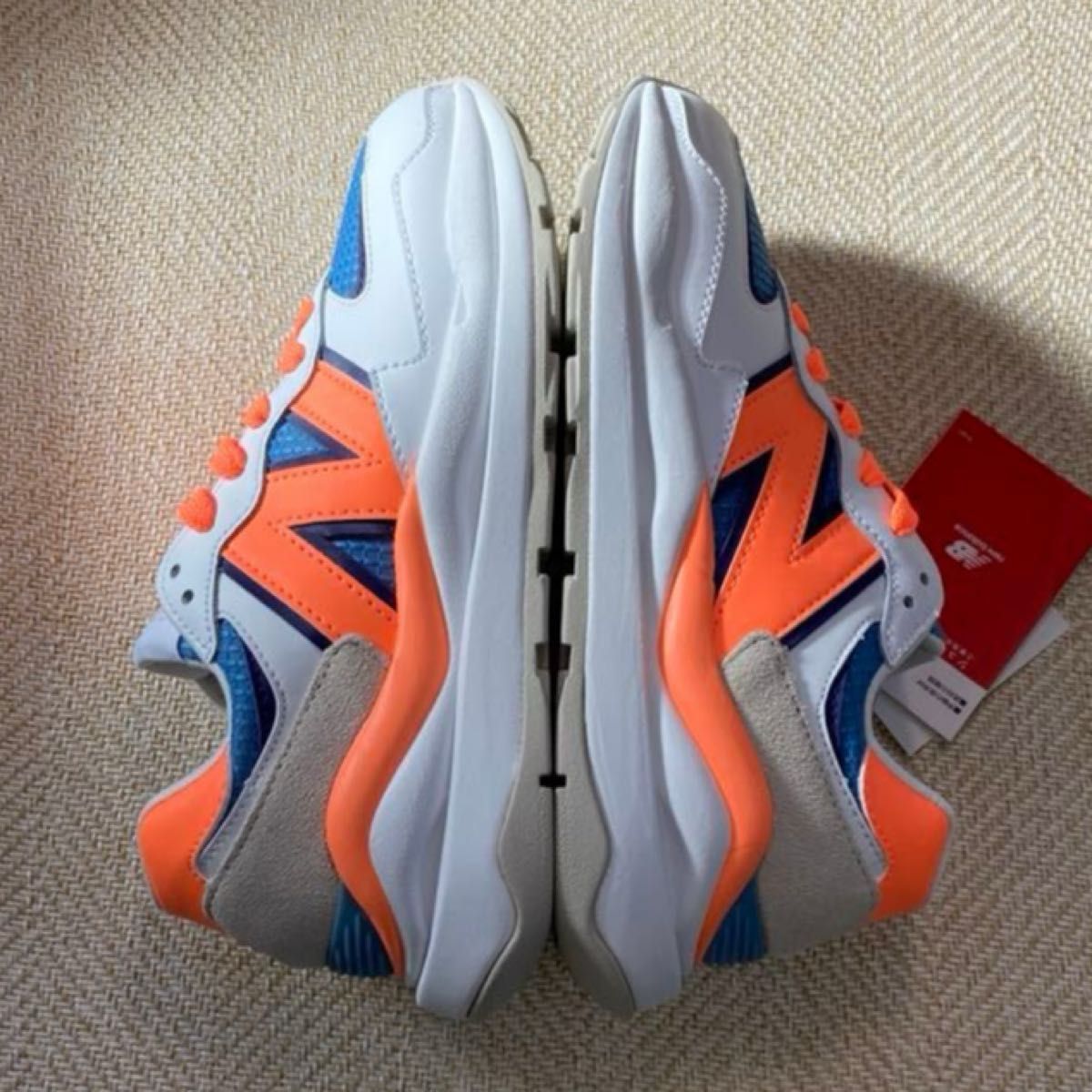 ニューバランス【 W5740 SD(WHITE / ORANGE / BLUE) 】23.0cm