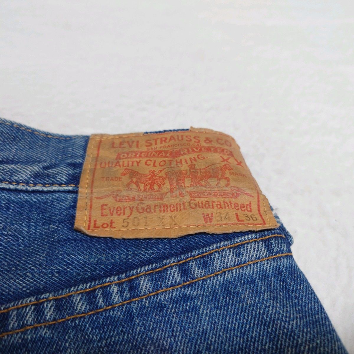 LEVI'S リーバイス 501XX 55501 ビッグE 赤耳 日本製 ボタン LEVI'S リーバイス 501XX 55501 ビッグE 赤耳 日本製 ボタン