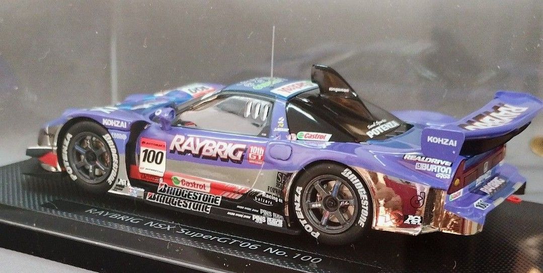 06 スーパー GT レイブリック NSX #100 1/43 EBBRO|Yahoo 06 スーパー GT レイブリック NSX #100 1/43 EBBRO|Yahoo