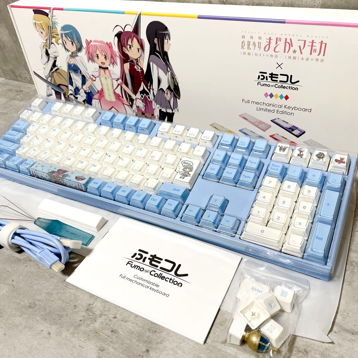 ほぼ未使用 ふもコレ 魔法少女まどか マギカ ゲーミング ほぼ未使用 ふもコレ 魔法少女まどか マギカ ゲーミング