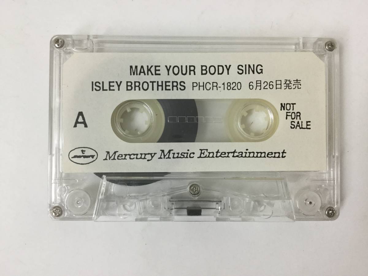 U440 ISLEY BROTHERS MAKE YOUR BODY SING 非売品 カセットテープ_画像4