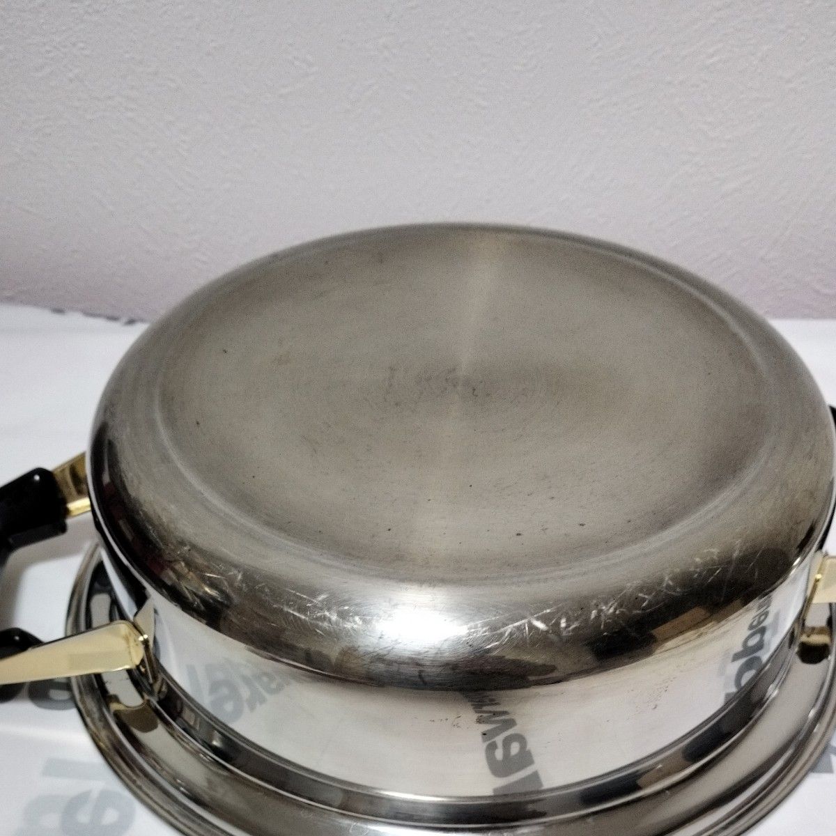 Tupperware タッパーウェアレインボークッカー21cm浅鍋 中古品 Tupperware タッパーウェアレインボークッカー21cm浅鍋 中古品