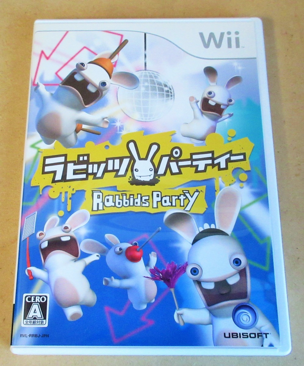 ヤフオク Wii Rabbids Party ラビッツ パーティー ちょ