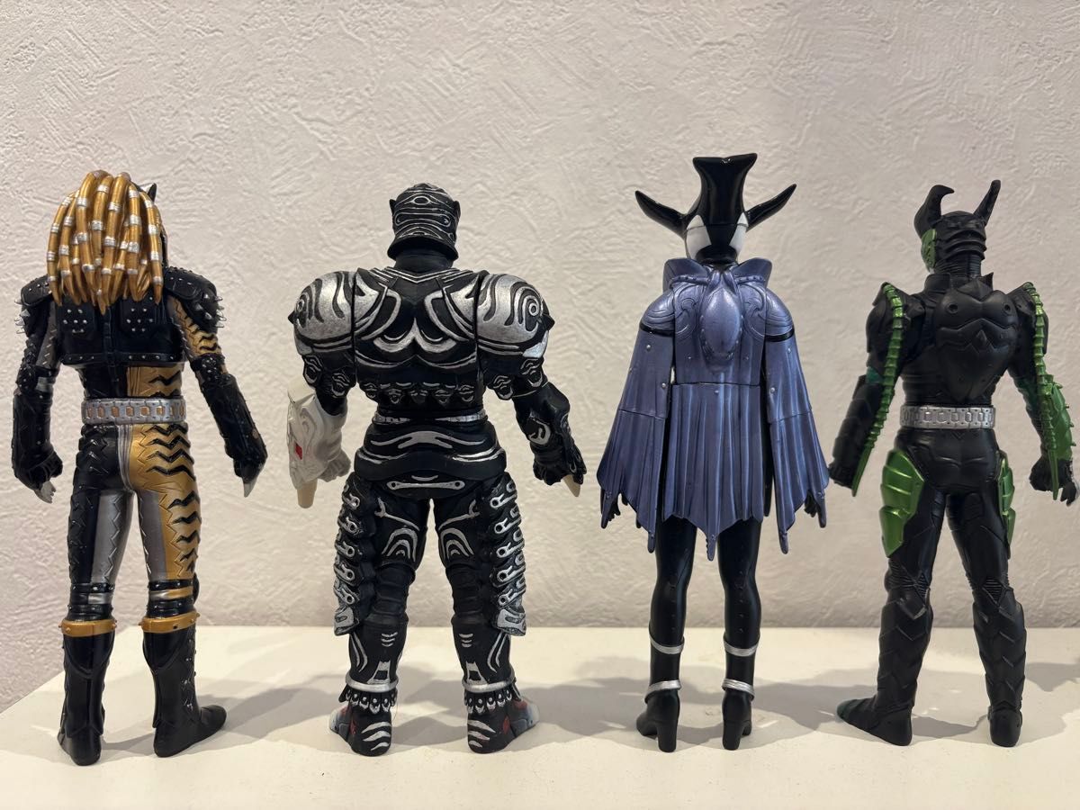 高評価の贈り物 2024新春福袋】 仮面ライダーオーズ 重塗装 グリード4体セット 特撮