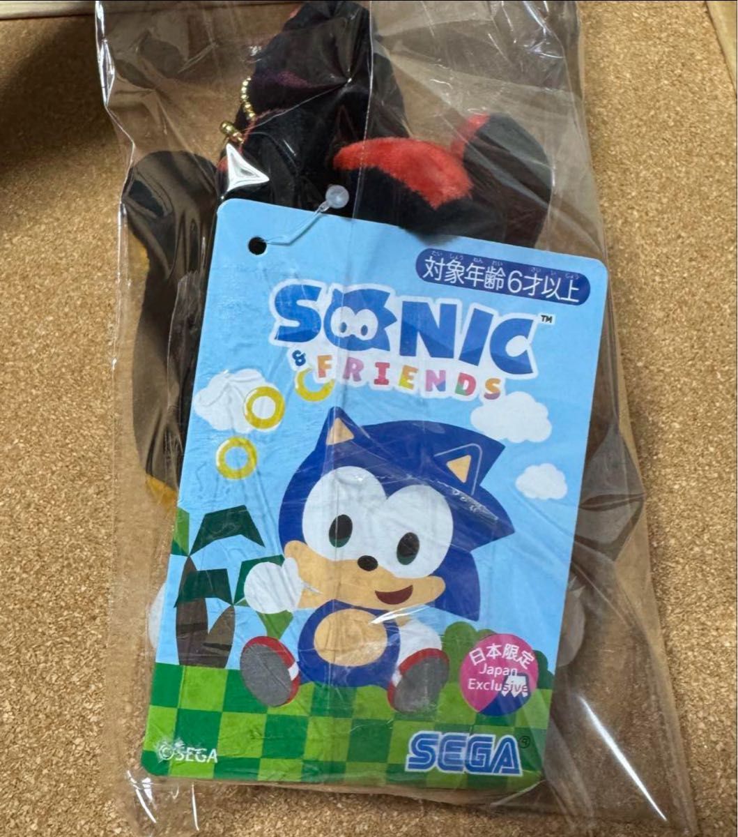 SONIC & FRIENDS マスコット シャドウ ぬいぐるみ ソニック SONIC & FRIENDS マスコット シャドウ ぬいぐるみ ソニック