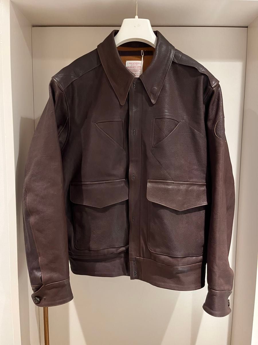 niceness ナイスネス FLASH フラッシュ バッファローレザー M niceness ナイスネス FLASH フラッシュ バッファローレザー M