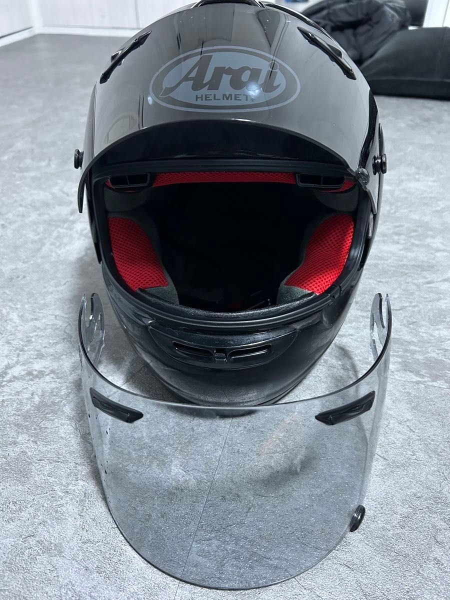 アライHRイノベーションヘルメットフルフェイス黒Lサイズarai アライHRイノベーションヘルメットフルフェイス黒Lサイズarai
