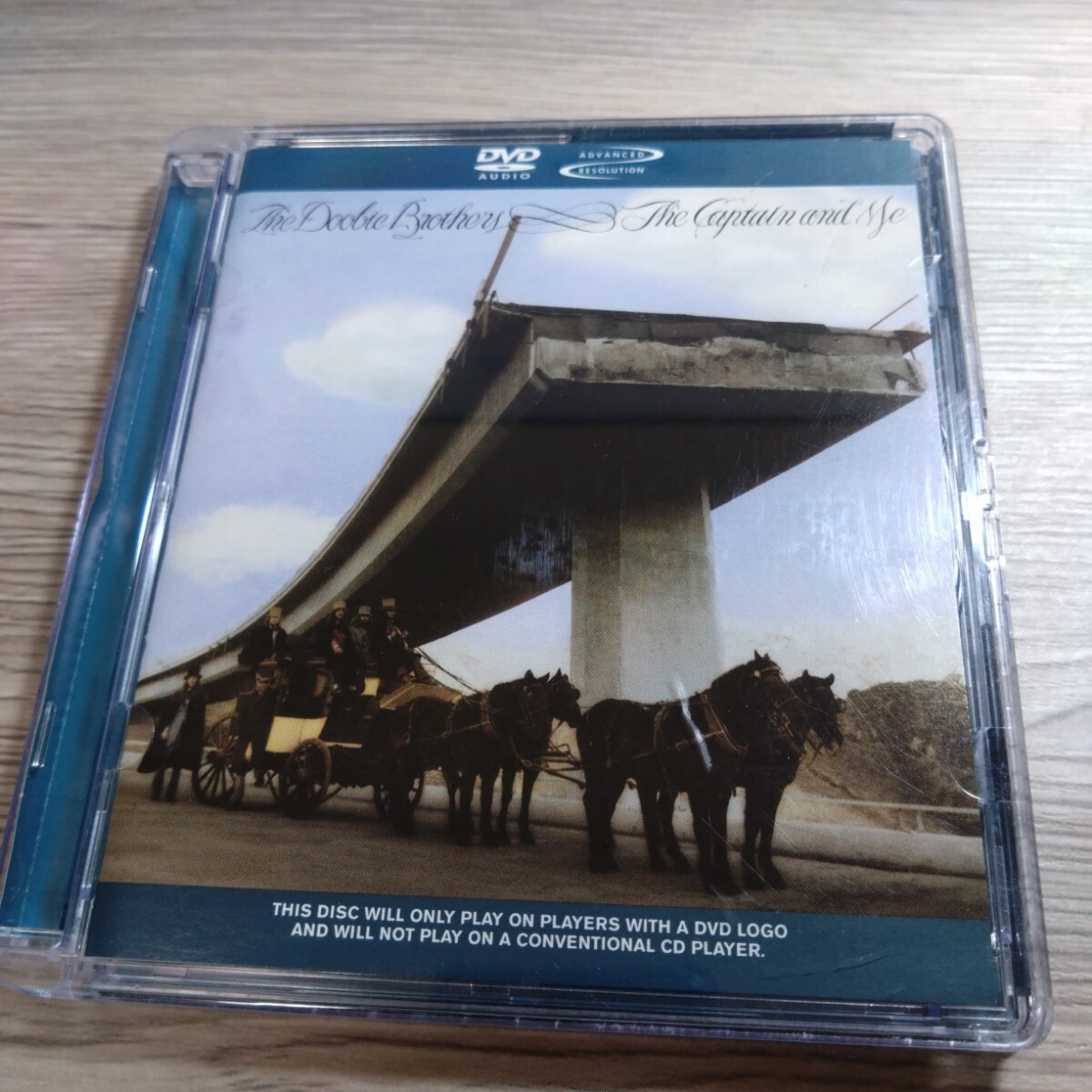 廃盤 輸入盤 高音質 DVD-AUDIO DUAL DISC CAPTAIN AND ME / the doobie brothers デュアル・ディスク仕様 ドゥービー・ブラザーズ