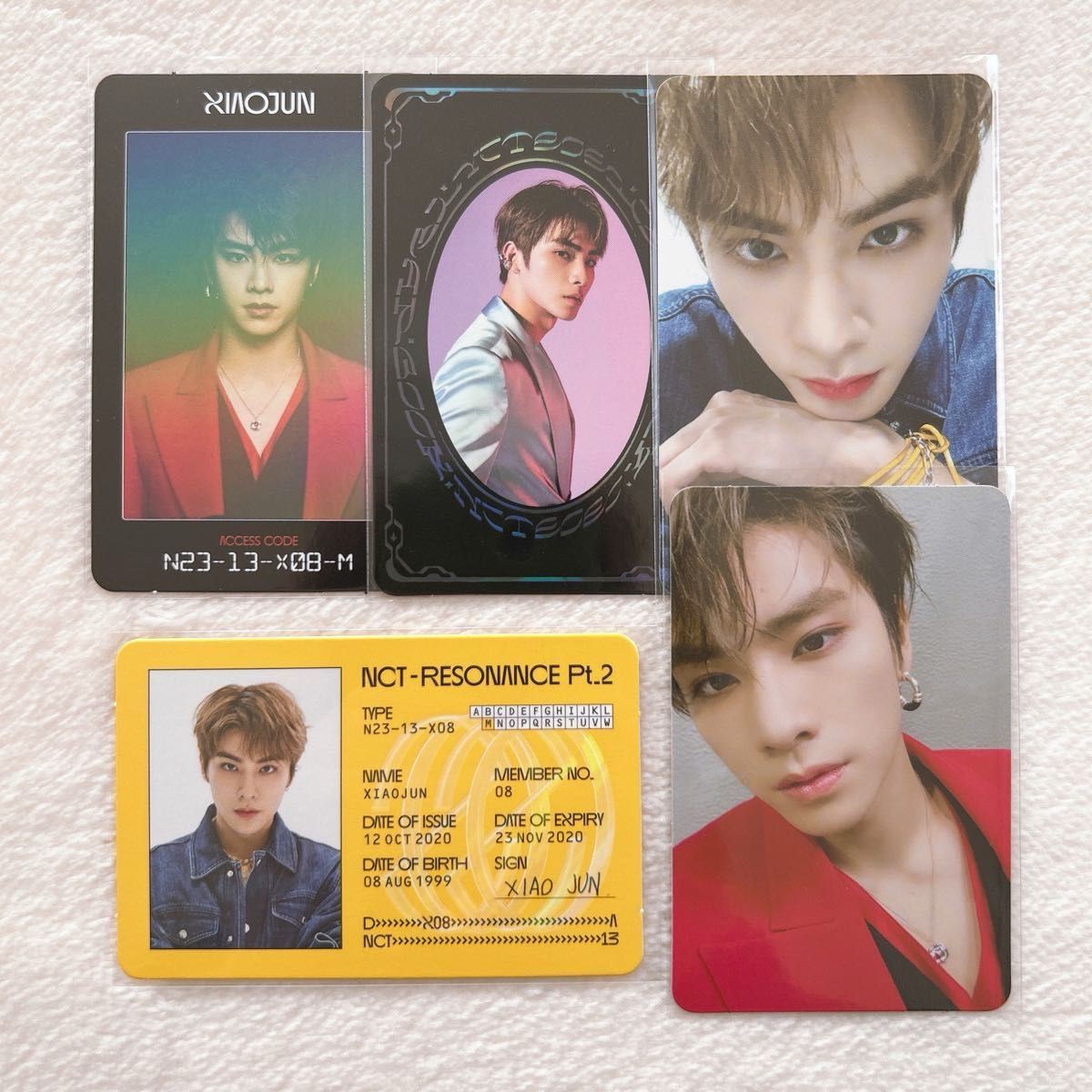 シャオジュン イヤーブック スペシャル カード トレカ NCT2023 CD シャオジュン イヤーブック スペシャル カード トレカ NCT2023 CD