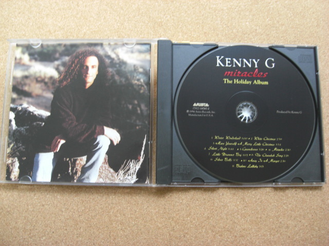 ＊Kenny G／Miracles The Holiday Album （07822-18767-2）（輸入盤）_画像2