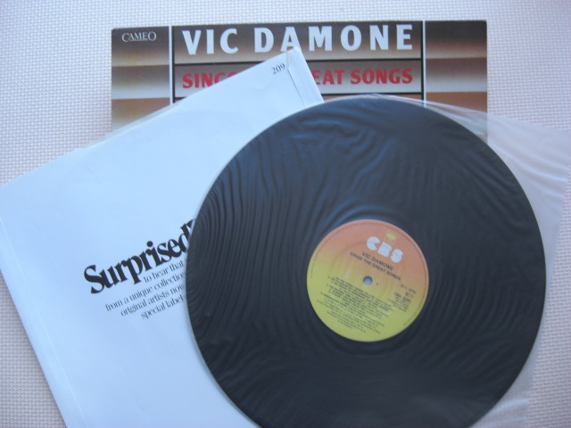 ＊【LP】Vic Damone／Vic Damone Sings The Great Songs （32261）（輸入盤）_画像2