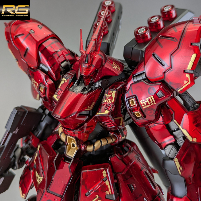 RG 1/144 MSN-04 サザビー (クリアカラー) 塗装済み完成品 RG 1/144 MSN-04 サザビー (クリアカラー) 塗装済み完成品