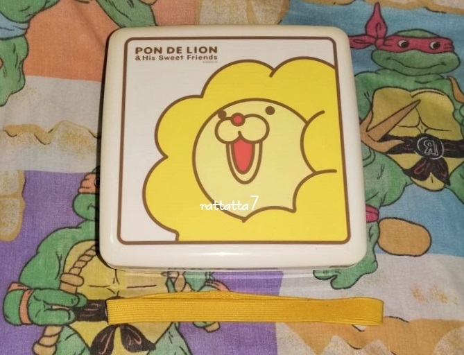 ☆Mister Donut☆Pon de Lion☆ミスタードーナツ☆ミスド☆ポン・デ・ライオン☆お重☆お弁当箱☆タッパー_画像1