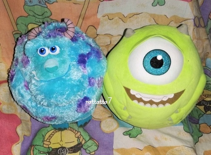 ☆Ty Beanie Ballz Monsters inc☆BEANIE BABY☆Mike☆Sulley☆Disney☆モンスターズインク☆マイク☆サリー☆ぬいぐるみ☆ディズニー_画像2