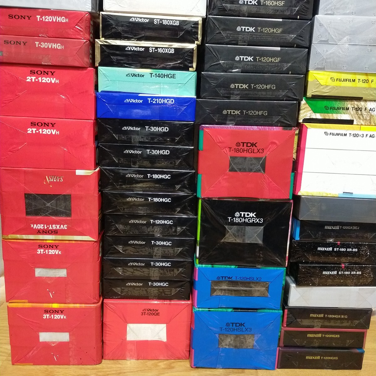 ビデオテープ VHS 大量 セット まとめ SONY TDK FUJIFILM Victor ビデオテープ VHS 大量 セット まとめ SONY TDK FUJIFILM Victor