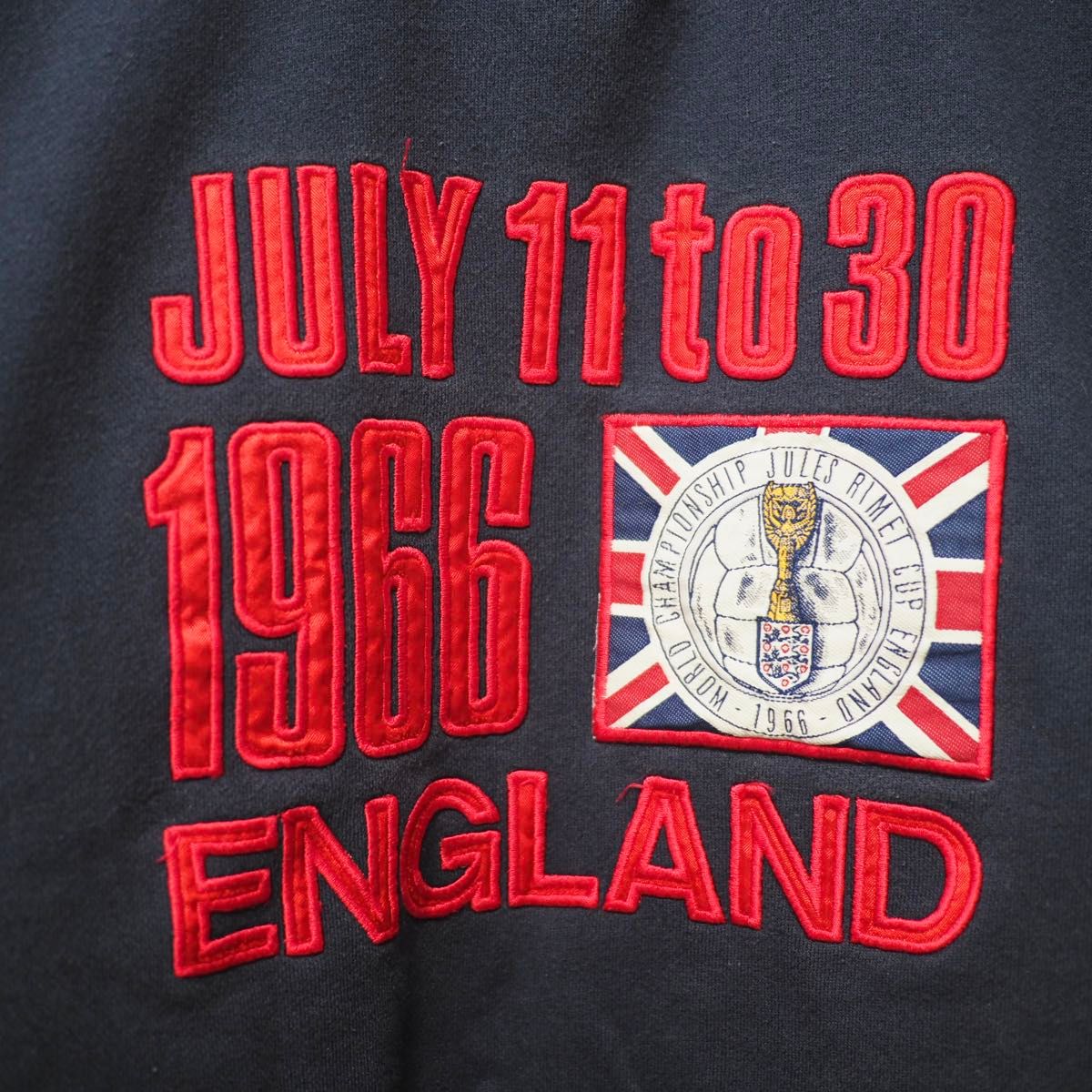 80's Adidas 1966イングランドW杯 ハーフジップスウェット-L 80's Adidas 1966イングランドW杯 ハーフジップスウェット-L