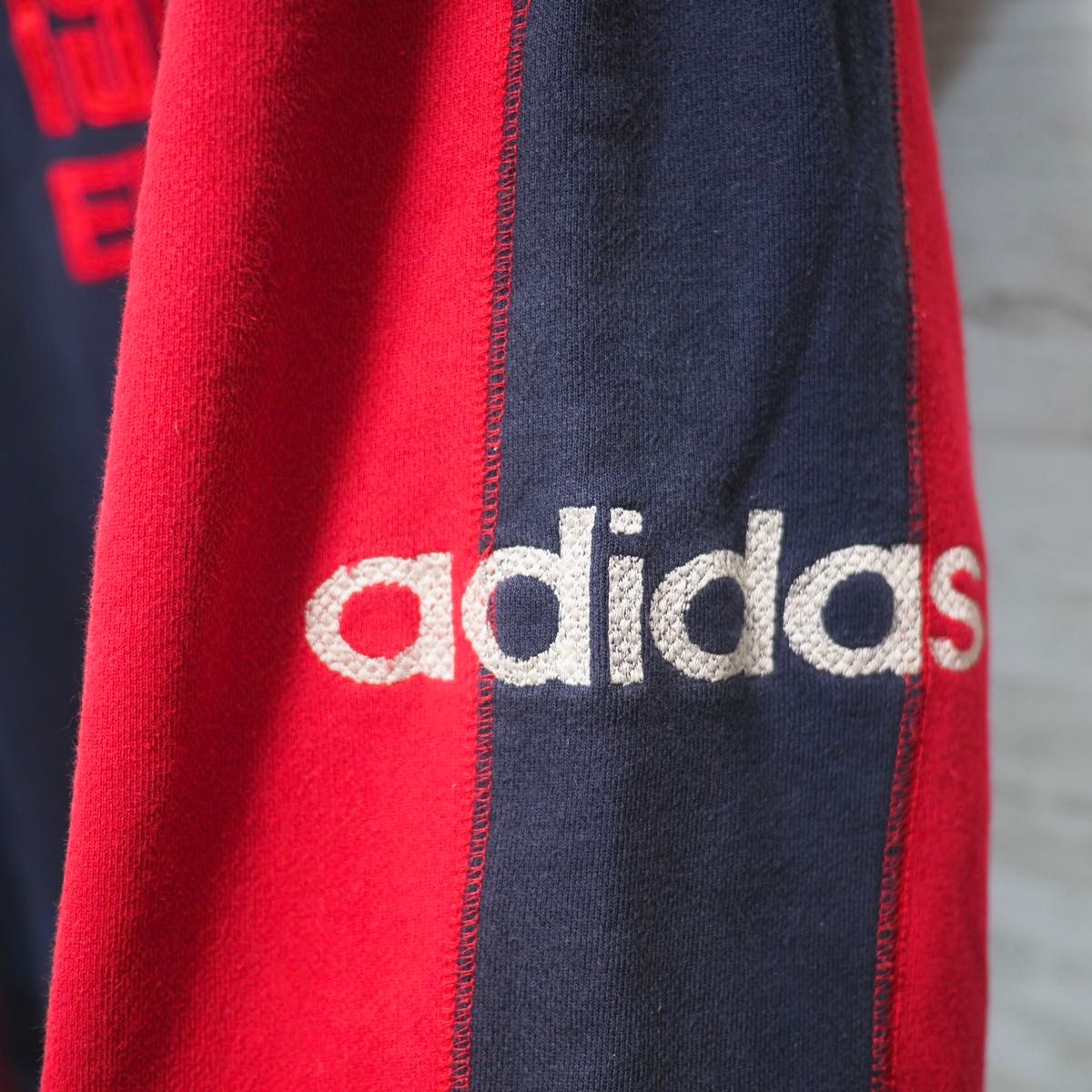 80's Adidas 1966イングランドW杯 ハーフジップスウェット-L 80's Adidas 1966イングランドW杯 ハーフジップスウェット-L