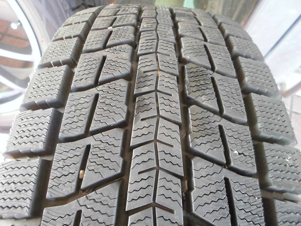 ♪S2771　バリ山！ダンロップ　ウィンターマックスＳＪ8　225/60Ｒ17　アルミホイールセット　中古品♪_画像7