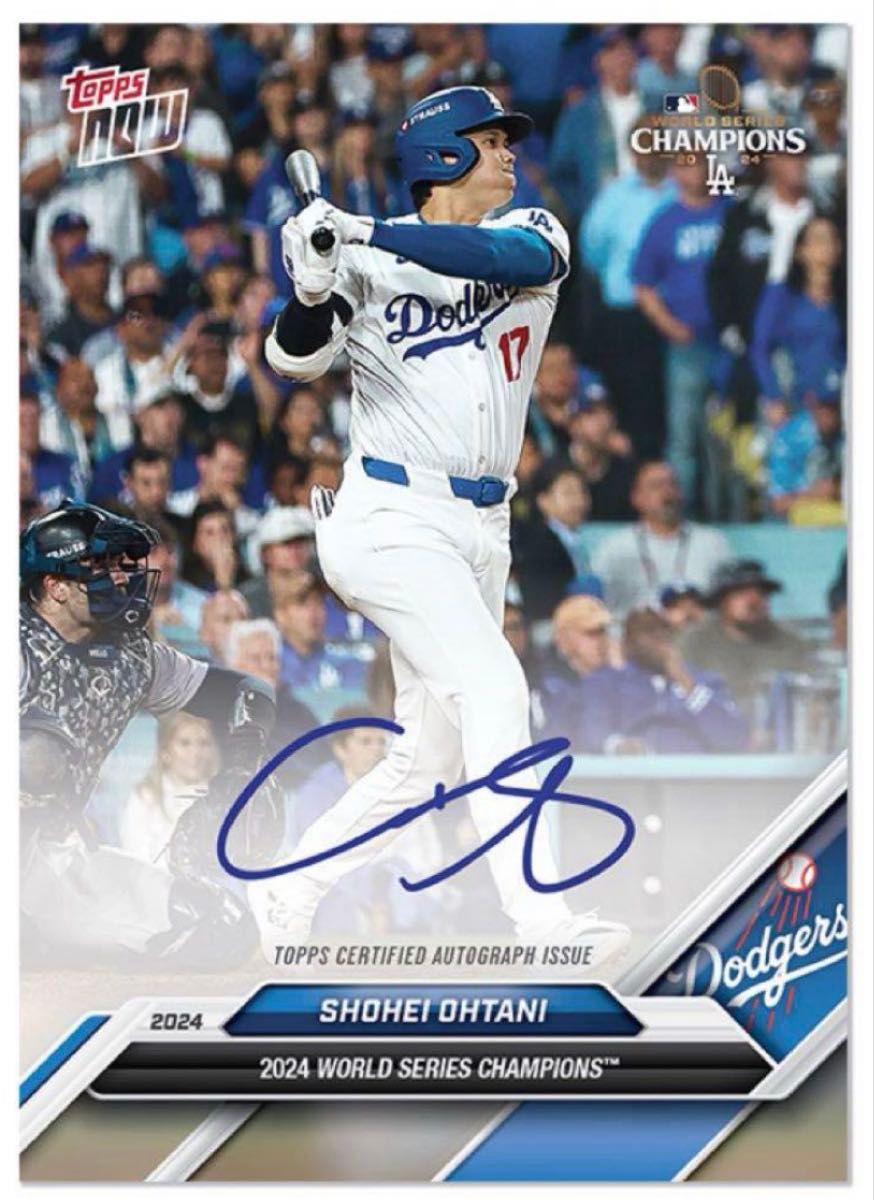 MLB Topps now Dodgers ワールドシリーズ優勝セット 大谷翔平 MLB Topps now Dodgers ワールドシリーズ優勝セット 大谷翔平