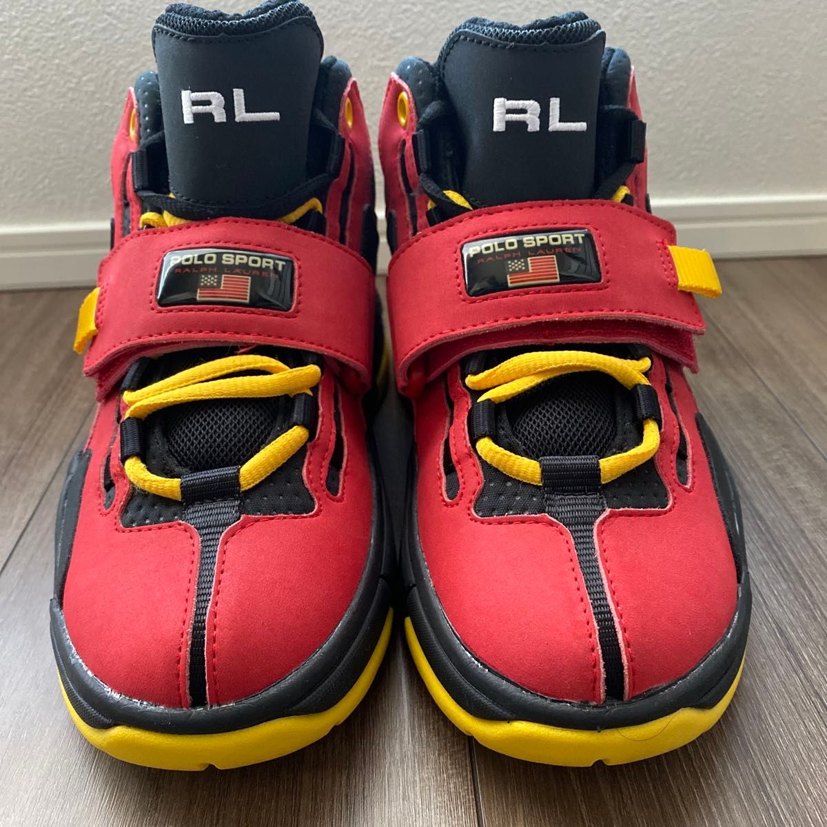新品 POLO ポロスポーツ ラルフローレン スニーカー ハイカット 新品 POLO ポロスポーツ ラルフローレン スニーカー ハイカット