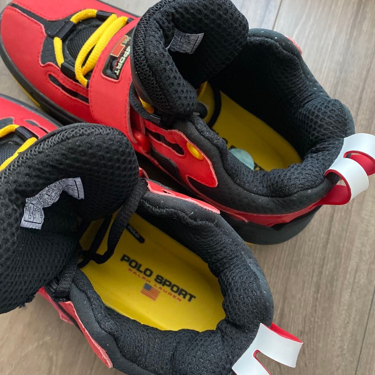 新品 POLO ポロスポーツ ラルフローレン スニーカー ハイカット 新品 POLO ポロスポーツ ラルフローレン スニーカー ハイカット