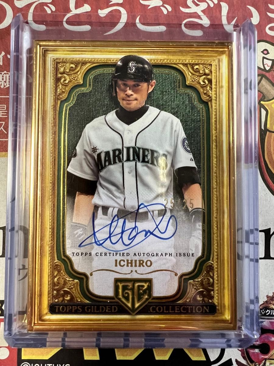 2024 TOPPS GALLERY OF GOLD AUTO ICHIRO イチロー 直筆サイン 2024 TOPPS GALLERY OF GOLD AUTO ICHIRO イチロー 直筆サイン