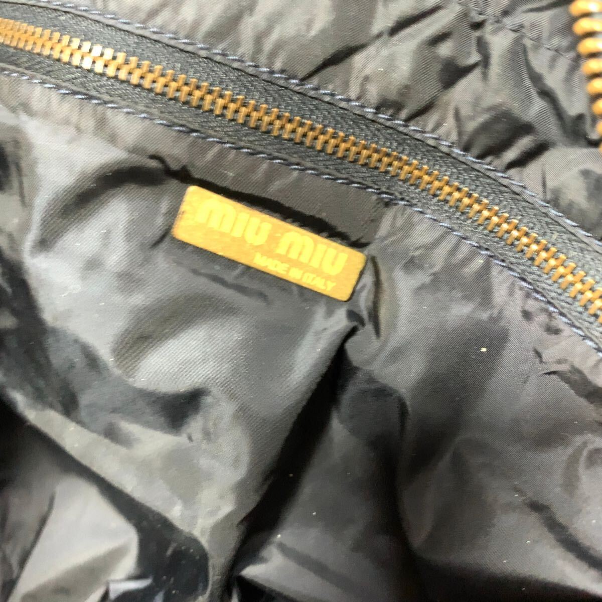 1円~極美品 miumiu ミュウミュウ トートバッグ ミニボストン 1円~極美品 miumiu ミュウミュウ トートバッグ ミニボストン