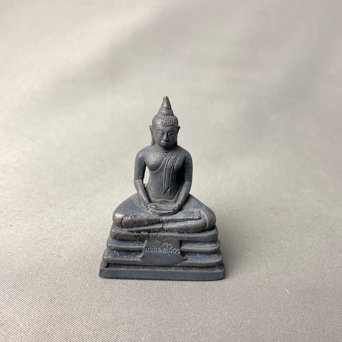 K288 Buddhism fine art chi bed Buddhist image old copper seat image miniature mongoru