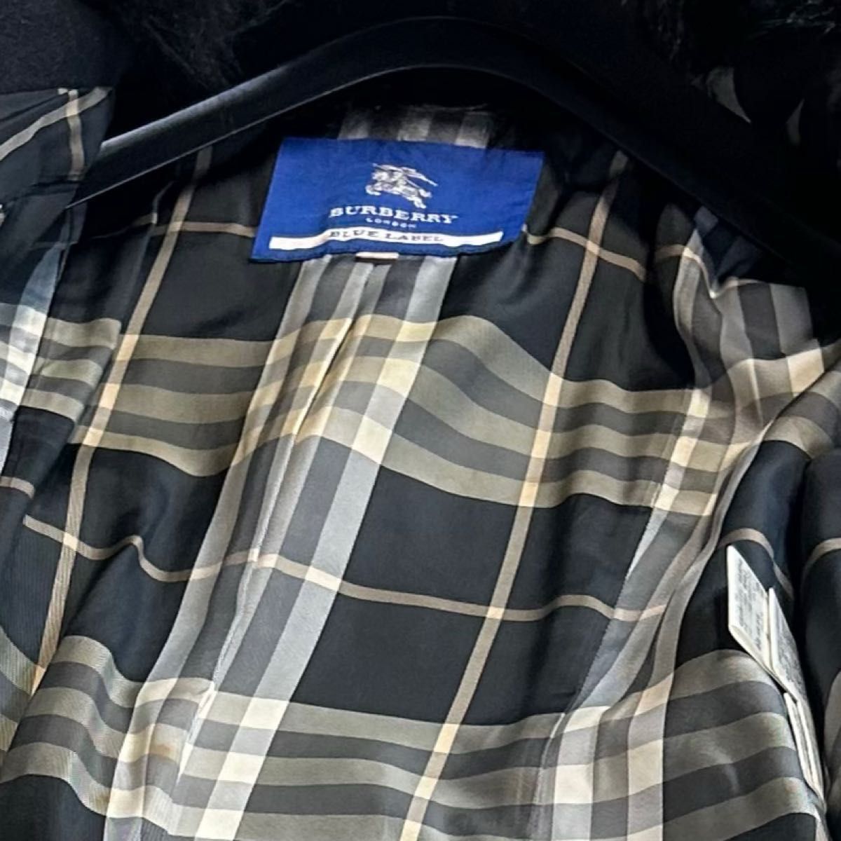 Burberry BLUE LABEL バーバリーブルーレーベル ロングコート Burberry BLUE LABEL バーバリーブルーレーベル ロングコート