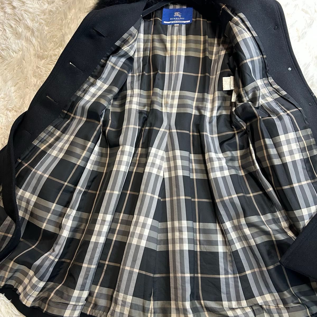 Burberry BLUE LABEL バーバリーブルーレーベル ロングコート Burberry BLUE LABEL バーバリーブルーレーベル ロングコート