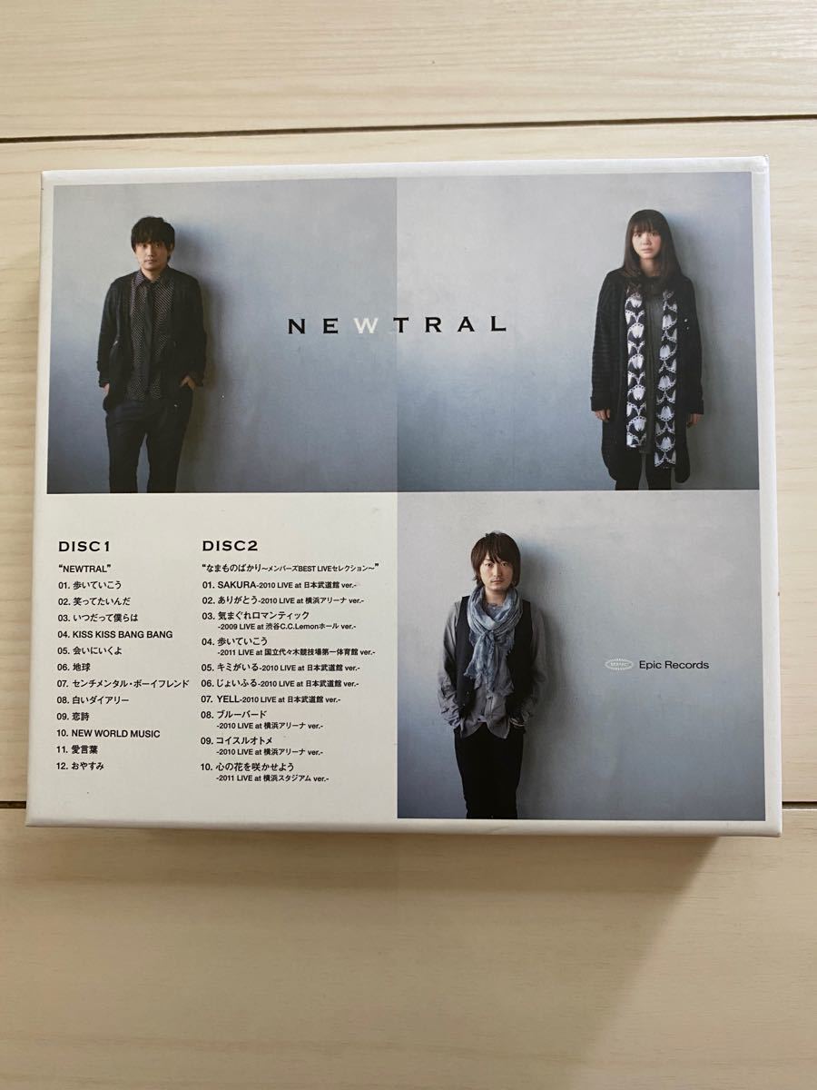 Paypayフリマ いきものがかりnewtral 初回限定盤