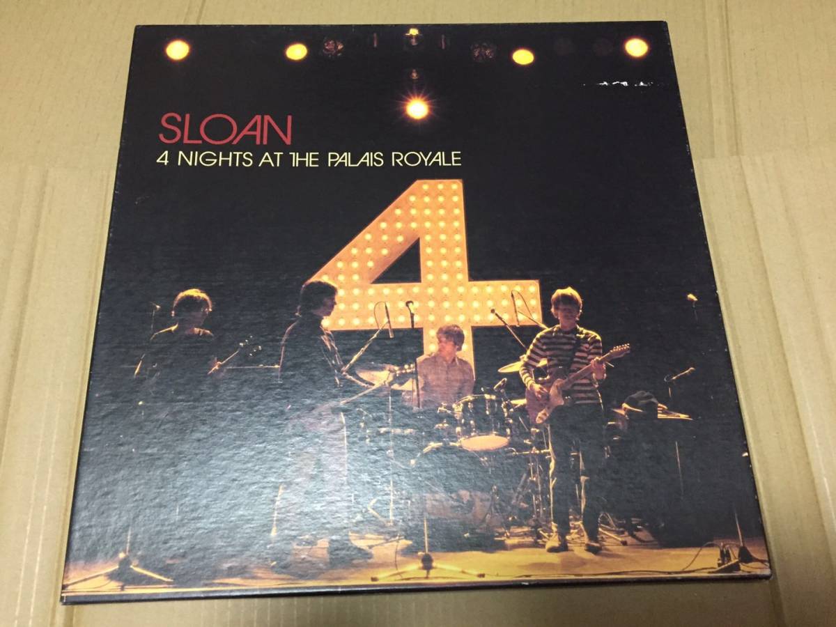 【受注生産品】 4 - (スローン) 送料込み　Sloan Nights レコード3枚組BOX Royale Palais The At その他