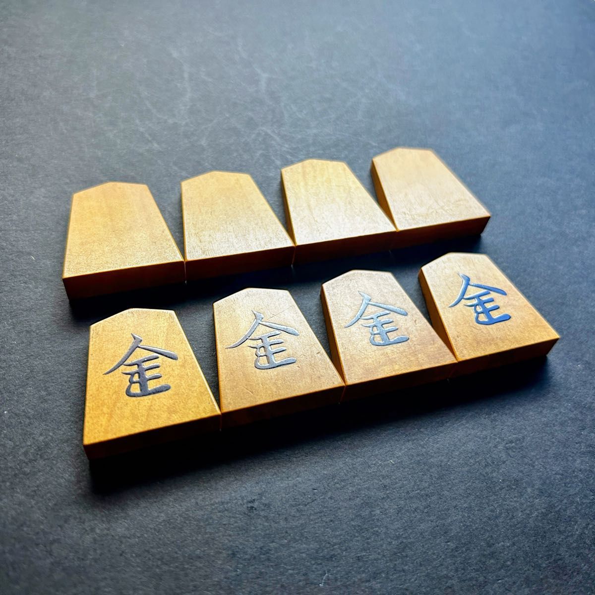 良品 】 錦旗書 越山作 本黄楊 41枚 あまり歩1/専用桐平箱付き 良品 】 錦旗書 越山作 本黄楊 41枚 あまり歩1/専用桐平箱付き