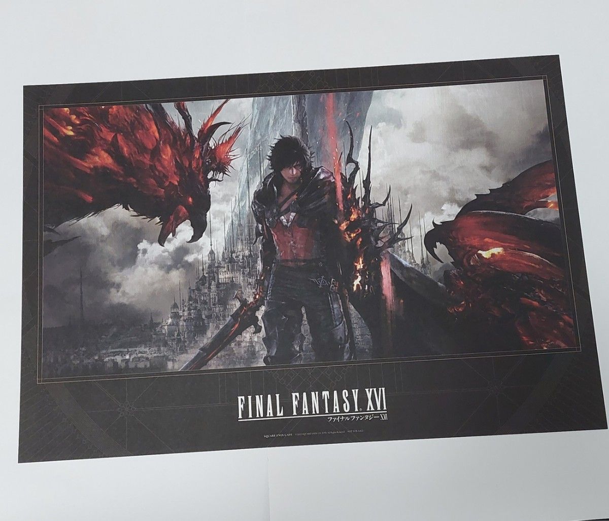 FF16 スクウェア・エニックスカフェ ランチョンマット(全6種 FF16 スクウェア・エニックスカフェ ランチョンマット(全6種