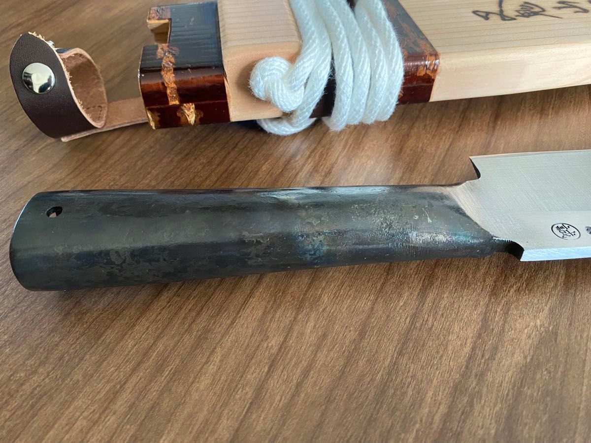 西根打刃物製作所【叉鬼山刀】西根登 作(四代目 西根正剛) 【8寸 西根打刃物製作所【叉鬼山刀】西根登 作(四代目 西根正剛) 【8寸