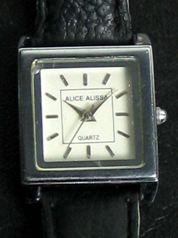 アリスアリサ ALICE ALISSA クォーツ 3針 女性用 レディース 腕時計 L895_画像1