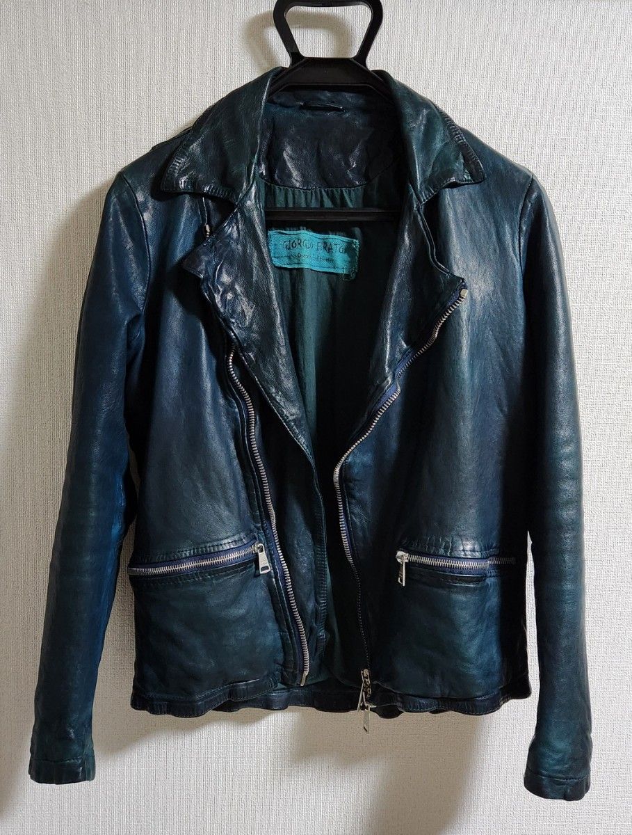 新品 未使用 giorgio brato b2nd 別注 ライダース レザー 新品 未使用 giorgio brato b2nd 別注 ライダース レザー