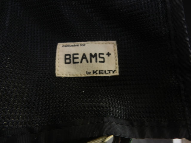 BEAMS+ by KELTY　グリーン　ナイロン　デイパック_画像4