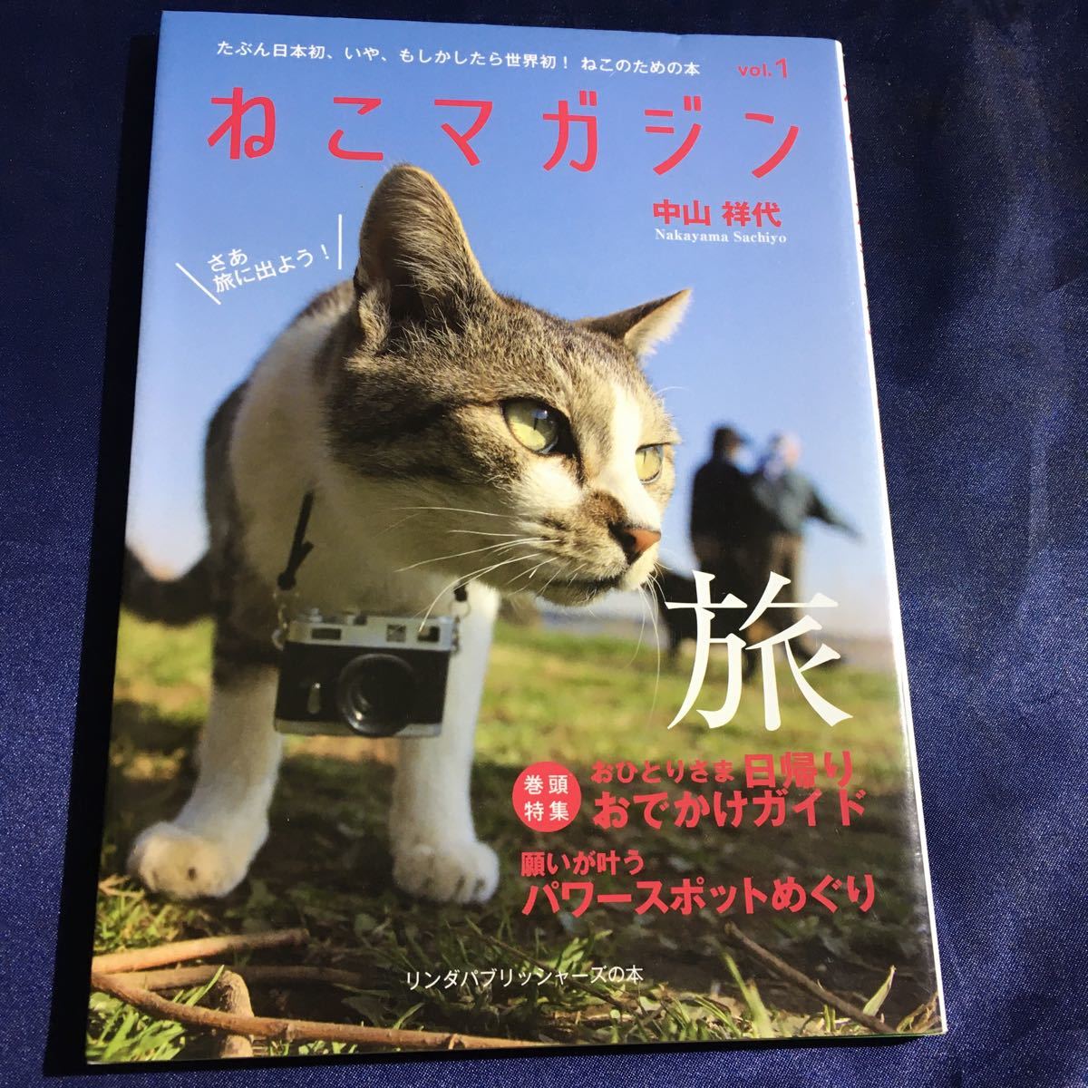 【送料無料】ねこマガジン vol.1 中山祥代 世界初?猫のための本_画像1