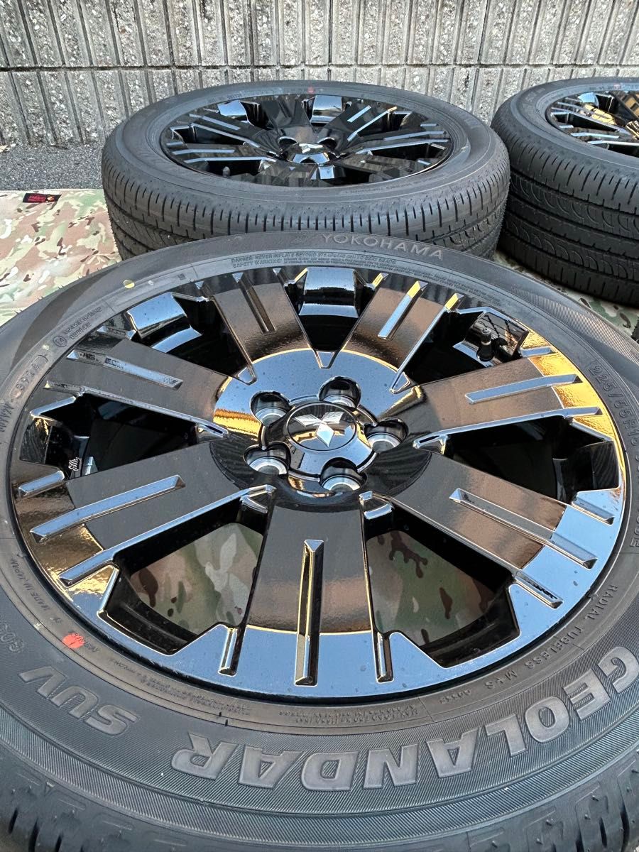 デリカD5 Chamonixシャモニー 新車取外しタイヤホイールセット デリカD5 Chamonixシャモニー 新車取外しタイヤホイールセット
