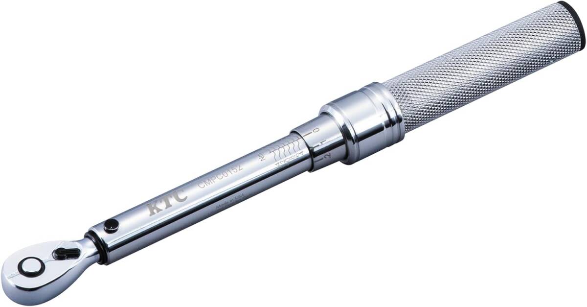 【AH-09320】新品未使用品 KTC 京都機械工具 6.3sq プレセット型トルクレンチ[測定範囲:3～15Nm] CMPC0152