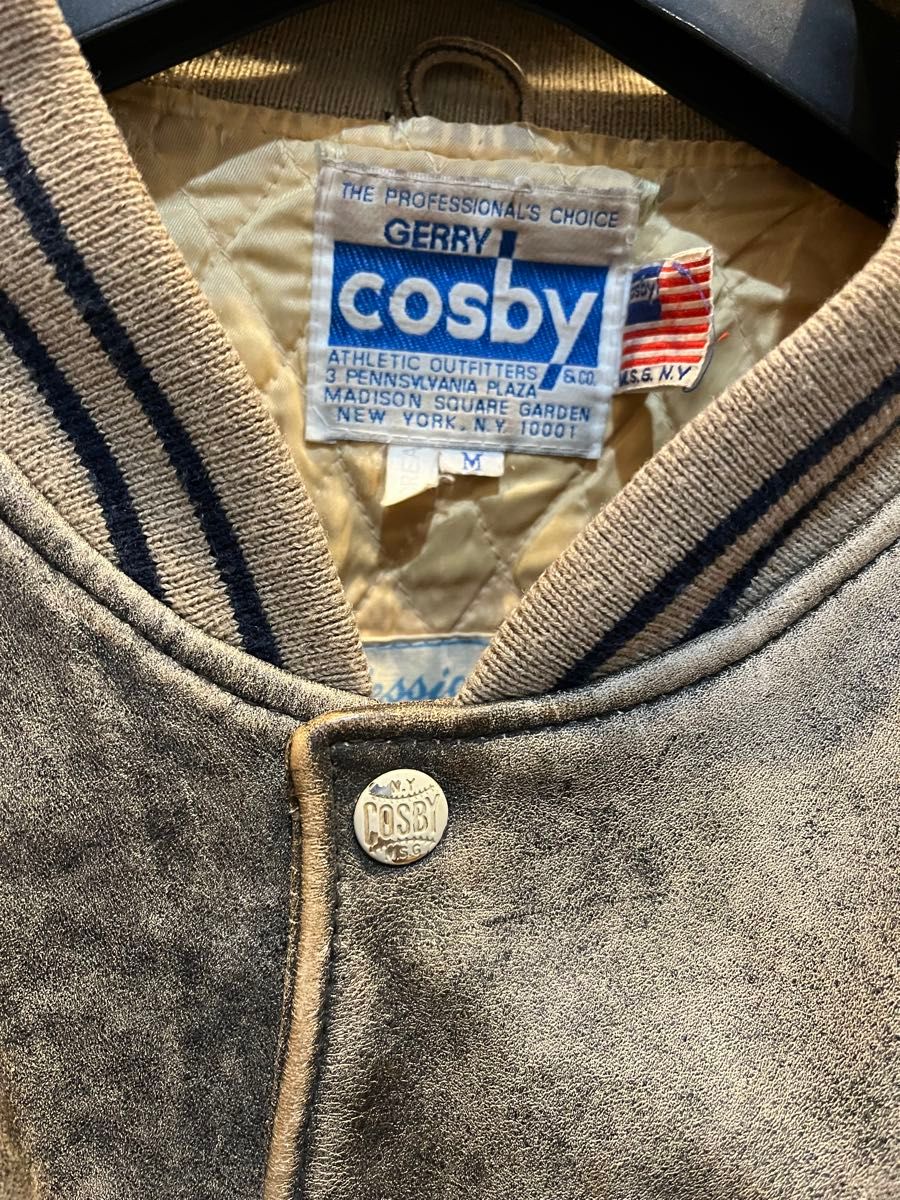 GERRY Cosby 90s ビンテージ レザー ジャケット スタジャン M GERRY Cosby 90s ビンテージ レザー ジャケット スタジャン M